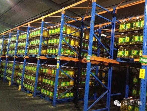 我们重点说一下货架堆垛:在粮油加工企业,原料或产品有散装和包装两种
